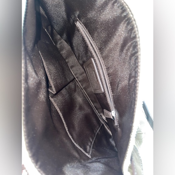 coach brown satchel tote crossbody shoulder bag - Picture 17 of 17